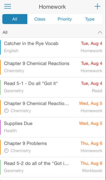 organizational skills